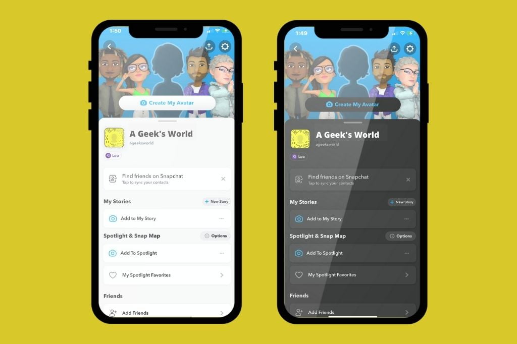 How To Get Dark Mode On Snapchat (In 3 Easy Steps) | A Geek's World